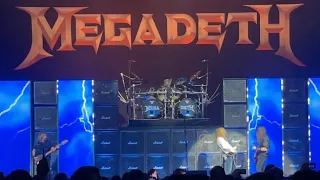 Megadeth Tornado Of Souls Live 5-6-22 Metal Tour Of The Year Bridgestone Arena Nashville TN 60fps