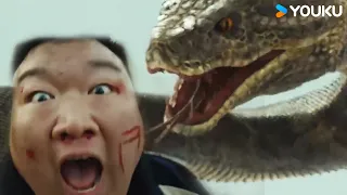 Giant Snake Battles Humans: Explosive Action in Highlight Clip! | Snake 4 | YOUKU MONSTER MOVIE