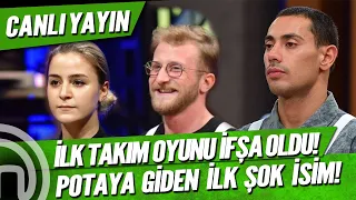 MASTERCHEF İLK TAKIM OYUNU KAZANANI İFŞA OLDU! İŞTE POTAYA GİDEN İSİM! MERT TAHSİN SERGEN BURCU ŞOK!