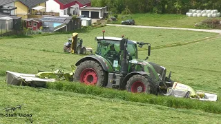 1.Schnitt | Gras Mähen 2024 | Fendt vario 720 | Claas Disco 8400 & 3100 F