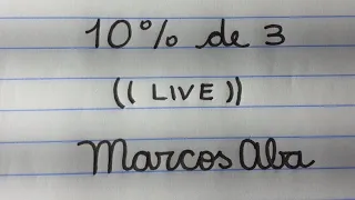 🔴 ( LIVE )  -  MARCOS ABA  -  PORCENTAGEM  -  Com Bate papo