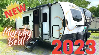 2023 Geo Pro 19FDS:  New Features, Murphy Bed, Kitchen Slide