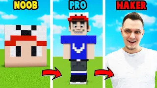 MINECRAFT - POMNIK VITO CHALLENGE | NOOB vs PRO vs HAKER | Vito vs Bella