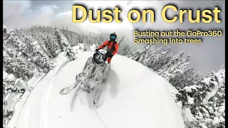 Dust on Crust! Snowmobiling the Cascades