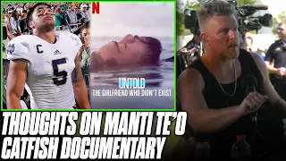 Pat McAfee Says Manti Te'o Deserves An Apology From Everyone, Reacts To Untold Documentary