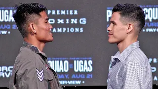 MARK MAGSAYO & JULIO CEJA GO FACE TO FACE! STARE EACH OTHER DOWN AT FINAL PRESS CONFERENCE