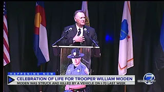 Celebration of life for CSP Trooper William Moden