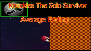 Sonic.exe Nightmare Beginning Average Ending (Knuckles)