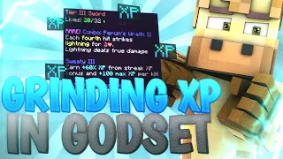 Grinding XP With GODLY Sweaty 6 With BEASTMODE Killstreak Perk | Hypixel The Pit Streaking