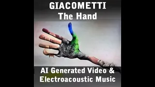 GIACOMETTI "THE HAND" - AI Generated Video & Electroacoustic Music