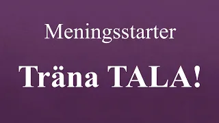 Träna TALA! (SFI)