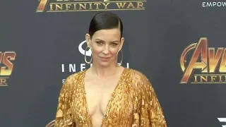 Evangeline Lilly at the Avengers Infinity War Premiere in Los Angeles