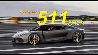 Top 10 Fastest & Expensive 4-Seater Cars in the World!!! 🔥