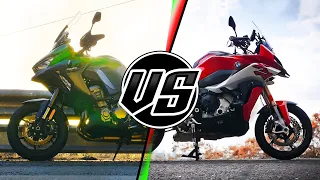 Kawasaki Versys SE vs BMW S1000XR comparison review