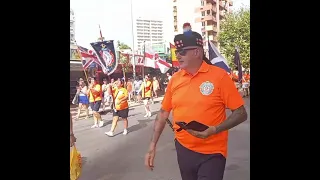 Glorious 12th, Benidorm 2023.  The 12th of July Loyalist Parade in Spain.