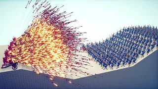 5x FIREWORK HWACHA vs 100x EVERY UNIT - Totally Accurate Battle Simulator TABS
