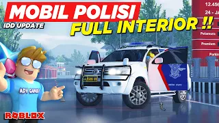 BELI MOBIL POLISI INTERIOR UNTUK PATROLI !! CDID VERSI REALISTIS - Roblox Indonesia Driver