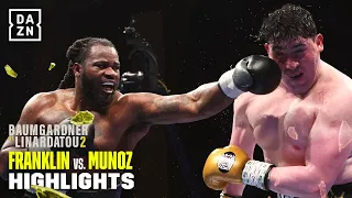 GRUELLING FIGHT | Jermaine Franklin vs. Issac Munoz Fight Highlights