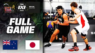 Japan v New Zealand | Men Quarter-Final | Full Game | FIBA 3x3 Asia Cup 2022