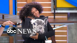 We gave Taraji P. Henson the most adorable pup-inspired gift!