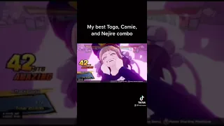 My best Toga, Camie, and Nejire combo | My Hero One’s Justice 2