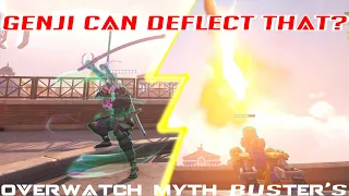 Genji can deflect Bastion Ult? Overwatch 2 Mythbusters