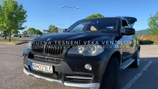 BMW komentár k výmene tesnení pod vekami ventilov + výmena oleja v diffoch a XDrive