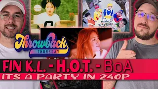 THROWBACK THURSDAY (EP 3) - Fin.K.L (핑클) - Blue Rain | H.O.T. - Candy | BoA (보아) - No.1