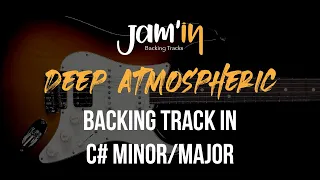 Deep Atmospheric Guitar Backing Track in C# Minor/Major