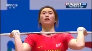 2016 China Weightlifting Olympic Trials 58 kg C +Jerk