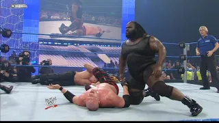 Kane vs Chuck Palumbo + Mark Henry Destroys Everyone: WWE SmackDown March 21, 2008 HD