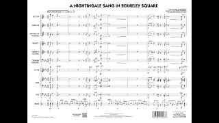 A Nightingale Sang In Berkeley Square arranged by Roger Holmes
