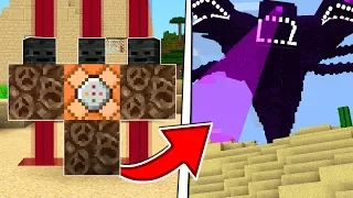 SUMMONING THE WITHER STORM IN MINECRAFT!?