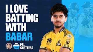 Saim Ayub: I really enjoy batting with Babar Azam and learn from him | #psl