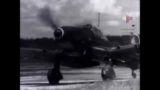Ju 87 D 3 - WW II era Soviet training film for Air Force pilots (Eng subs)