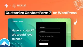 Style Contact Form 7 in WordPress for FREE (No CSS)