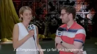 Shailene Woodley, Miles Teller et toute l’équipe de Divergent parlent de l’action dans la série.