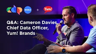 Gen AI, Data & Analytics: A Conversation with the Chief Data Officer of Yum! Brands | CDP World 2023