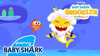 [EP.2] Shark Family Bath Time | Baby Shark Brooklyn Cartoon Animation | Baby Shark Official