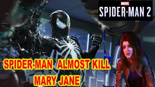 Spider-Man Almost Kills Mary Jane - Marvel's Spider-Man 2 PS5 (4K) gaming / Spiderman kills mj #ps5