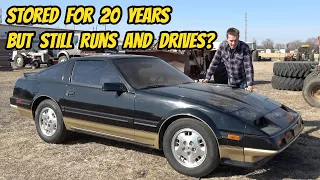 This Nissan 300ZX Turbo was in storage for over 20 years, BUT STILL RUNS! Is it worth saving???