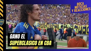 NOTICIAS DE BOCA HOY se lo dio vuelta a River en el Kempes y se quedó con el Superclásico por 3-2