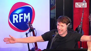 James Blunt en interview dans le 16/20 RFM de Pat angeli et Marie-Pierre Schembri