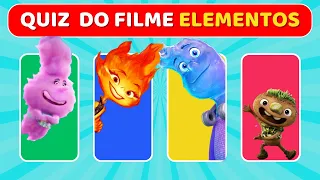 29 perguntas sobre "ELEMENTOS, O FILME" 💧🔥🧐 | Quiz Elementos ✅