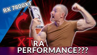 Overclocking, Undervolting & Benchmarking the AMD Radeon RX 7800XT Sapphire Pure GPU Review💪