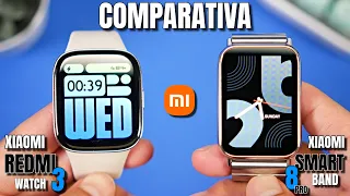 Xiaomi BAND 8 PRO vs REDMI Watch 3 ⌚ ¿Cuál es para ti por -80€? | COMPARATIVA