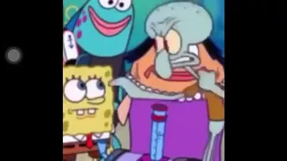 Spongebob roasts squidward.  I am the one meme