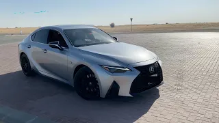 2021 Lexus IS350 F-sport Acceleration & 0-100