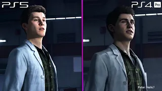 Spider Man Remastered vs PS4 Pro vs PS5 Early Graphics Comparison 4k Ultra HD