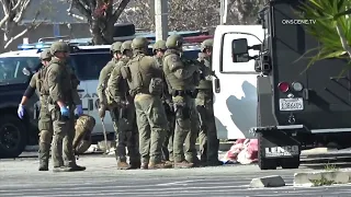 Monterey Park Mass Shooting Suspect SWAT Standoff | Torrance